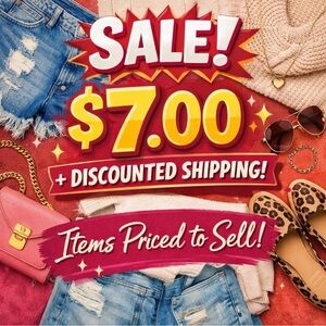 SALE CLOSET CLEAROUT DISCOUNT BUNDLE AND SAVE XSMALL SMALL MEDIUM LARGE X-LARGE